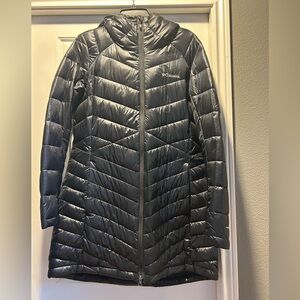 🚫SOLD🚫 NEW Columbia Joy Peak Omni Heat Women's Black Mid-Length Coat .